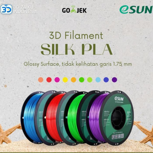 eSUN 3D Filament Terbaru Silk PLA 1.75 mm - Clearance Stock