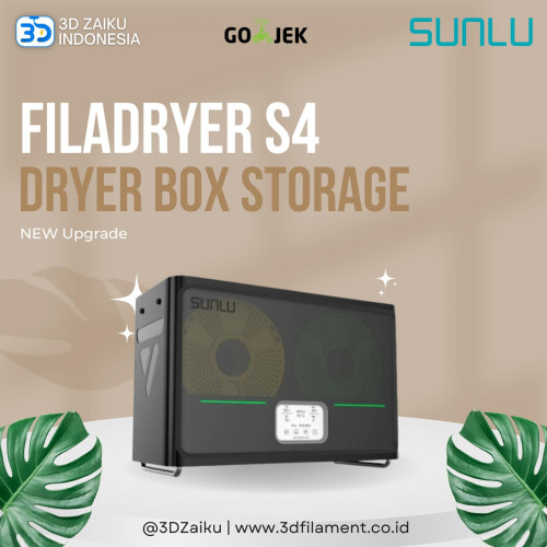 Sunlu Filadryer S4 Multiple Filament Dryer Box Storage NEW Upgrade