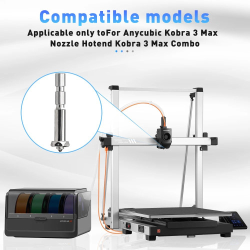 Original Anycubic Kobra 3 MAX nozzle replacement