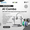 Bambulab A1 Combo with AMS Multi Material 3D Printer Linear Rail - Refurbished by Bambulab