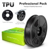 SUNLU 3D Filament Flexible TPU 95A Karet 1,75 mm Elastic Import USA  5.0