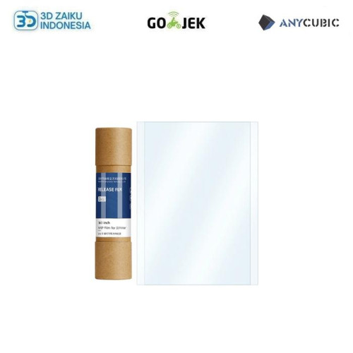 Original Anycubic Photon Mono M7 Pro NFEP Film PFA Anti Lengket - Isi 5 Pcs Original Anycubic Photon Mono M7 Pro NFEP Film PFA Anti Lengket - Isi 5 Pcs