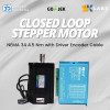 Closed Loop Stepper Motor NEMA 34 4.5 Nm with Driver Encoder Cable
