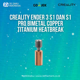Creality Ender 3 S1 dan S1 Pro BiMetal Copper Titanium Heatbreak
