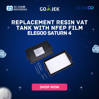 Original ELEGOO Saturn 4 and Saturn 4 Ultra Replacement Resin VAT Tank with NFEP Film