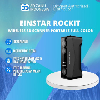 Shining 3D Einstar Rockit Wireless 3D Scanner Portable Full Color with Hybrid Alignment and IR VCSEL Outdoor Scanning