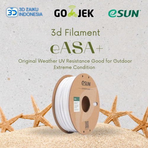 eSUN ASA+ eASA 3D Filament Original Weather UV Resistance Good for Outdoor Extreme Condition  eSUN ASA+ eASA 3D Filament Original Weather UV Resistance Good for Outdoor Extreme Condition