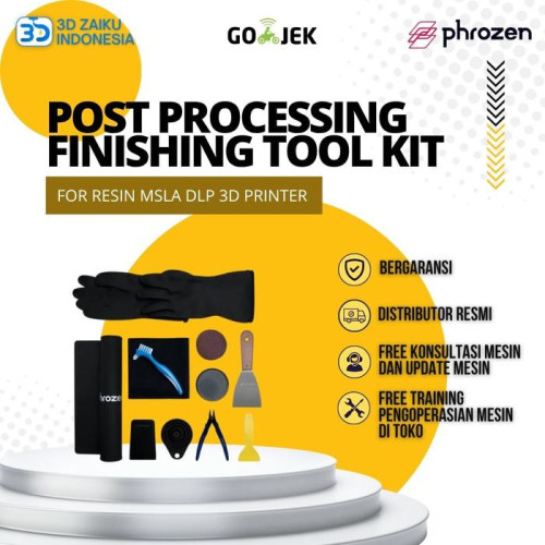 Original Phrozen Post Processing Finishing Tool Kit for Resin MSLA DLP 3D Printer Original Phrozen Post Processing Finishing Tool Kit for Resin MSLA DLP 3D Printer