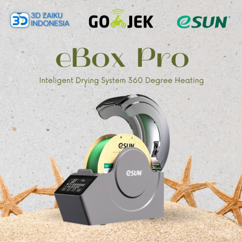 eSUN eBox Pro 3D Filament Dryer Storage Box Penyimpanan Filament Inteligent Drying System 360 Degree Heating eSUN eBox Pro 3D Filament Dryer Storage Box Penyimpanan Filament Inteligent Drying System 360 Degree Heating
