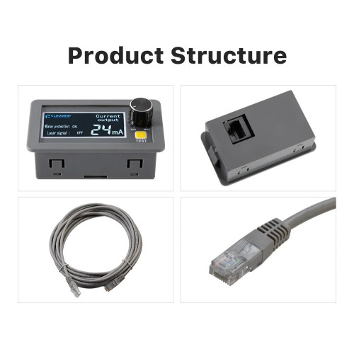 Original CloudRay LCD Display Current Meter for 100W and 150W CO2 Laser Power Supply - With cable Original CloudRay LCD Display Current Meter for 100W and 150W CO2 Laser Power Supply - With cable