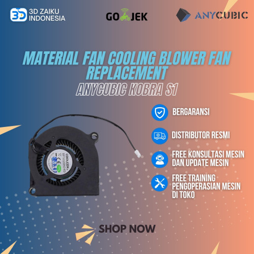 Original Anycubic Kobra S1 Material Fan Cooling Blower Fan Replacement