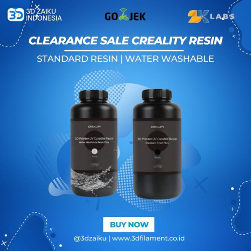 Clearance Sale Creality Resin 3D Printer Lewat Expiration Date Masih Bisa DIpakai - Water Washable
