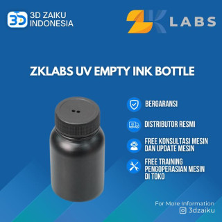ZKLabs UV Empty Ink Bottle Replacement for UV Printer A4 A3