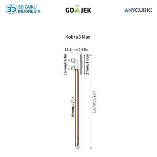Anycubic Kobra 3 and Kobra 3 MAX Resistance Strain Gauge Replacement - Kobra 3