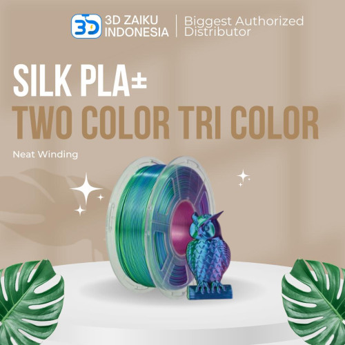 SUNLU 3D Printer Filament Silk PLA+ Two Color Tri Four Color Neat Winding