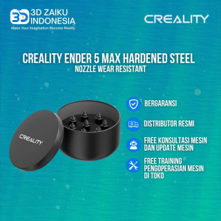 Creality Ender 5 MAX Hardened Steel 3D Printer Nozzle Wear Resistant - Repack 1pcs