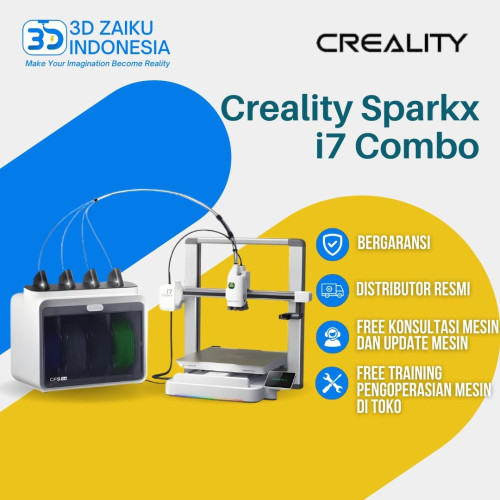 Original Creality Sparkx i7 Combo 3D Printer Multi Color FDM 3D Printer Smart AI Detection System