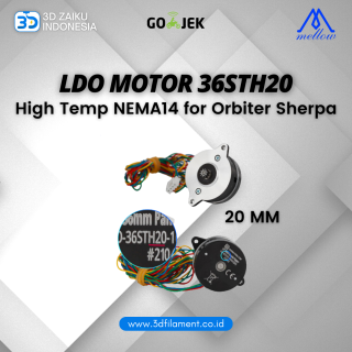 Original Mellow LDO Motor 36STH20 High Temp NEMA14 for Orbiter Sherpa