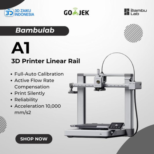 Bambulab A1 High Speed 3D Printer Linear Rail Fast Print Speed Automatic Calibration Camera Monitoring - Refurbished by Bambulab Bambulab A1 High Speed 3D Printer Linear Rail Fast Print Speed Automatic Calibration Camera Monitoring - Refurbished by Bambulab