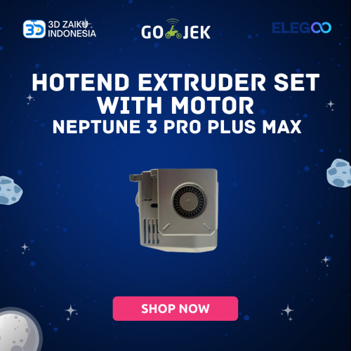 Original ELEGOO Neptune 3 Pro Plus Max Hotend Extruder Set with Motor - Neptune 3 MAX
