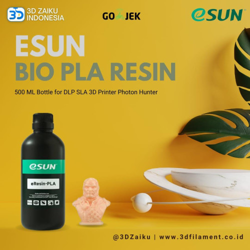 eSUN Bio PLA Resin 500 ML Bottle for DLP MSLA LCD 3D Printer - Clearance Stock