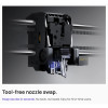 Bambulab X2D Combo AMS 2 PRO Budget Dual Extruder 3D Printer High Speed with Closed Loop Servo Motor