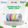 Bambulab PLA Basic CMYK Bundle 3D Printer Filament Smooth Surface 1 KG with RFID