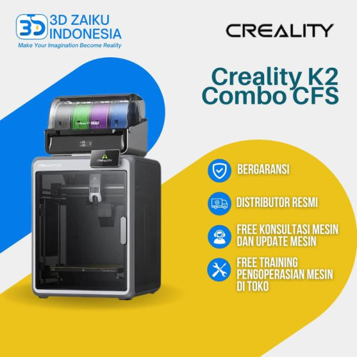 Creality K2 Combo CFS 3D Printer Multi Material Dual Ai Cameras CoreXY Servo Motor Autoleveling