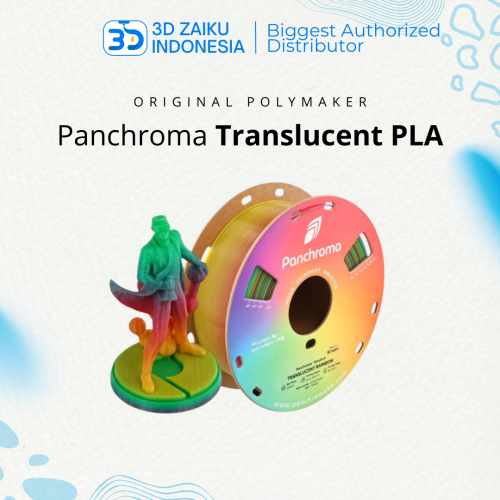 Polymaker Panchroma Translucent PLA CoPE NEW Polyterra 3D Printer FIlament High Detail Low Tolerance