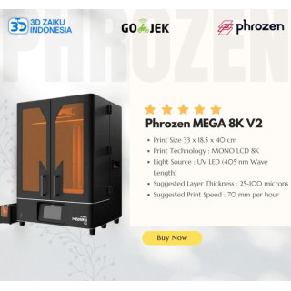 Original Phrozen MEGA 8K V2 Mono LCD Resin 3D Printer Ultra Big Size