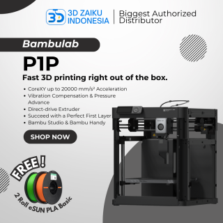Bambulab P1P CoreXY 3D Printer High Speed Autolevel Magnetic Bed