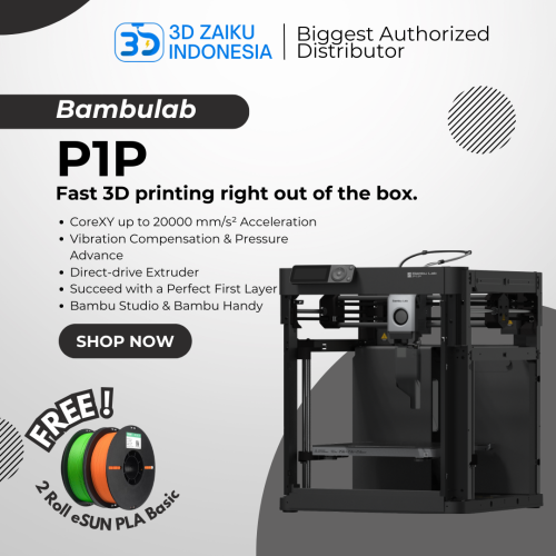 Bambulab P1P CoreXY 3D Printer High Speed Autolevel Magnetic Bed