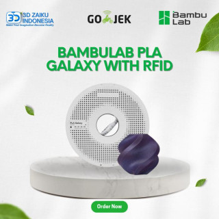 Bambulab PLA Galaxy 3D Printer Filament 1 KG Glossy Finish with RFID