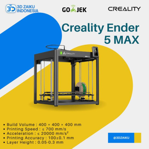 Creality Ender 5 MAX High Speed Large Size 3D Printer with Active Input Shaping