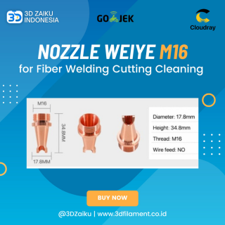 Zaiku Laser Fiber Welding Cutting Cleaning Nozzle Weiye M16 Wire Feed
