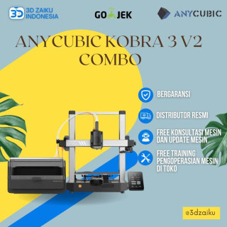 Anycubic Kobra 3 V2 Combo Bigger Print Size Autoleveling Multi Color 3D Printer with Camera
