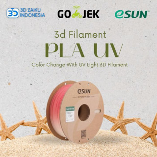 eSUN PLA UV Color Change 3D Filament Berubah Warna dengan Sinar UV