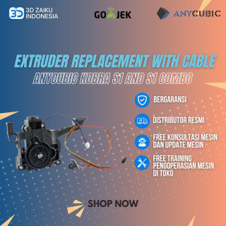 Anycubic Kobra S1 and S1 Combo Extruder Replacement with Cable
