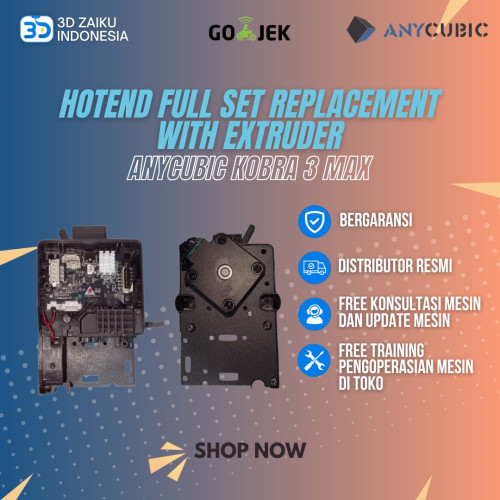 Anycubic Hotend Full Set Replacement with Extruder for Kobra 3 MAX 3D Printer