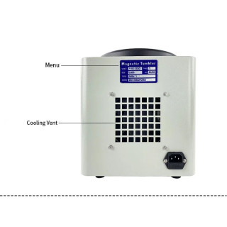 ZKLabs Mesin Pemoles Perhiasan 180 mm Magnetic Tumbler Jewellery Polisihing and Finishing