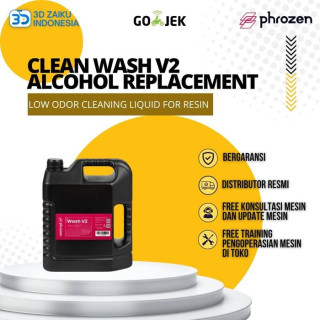 Original Phrozen Clean Wash V2 Alcohol Replacement Low Odor Cleaning Liquid for Resin 3D Printer