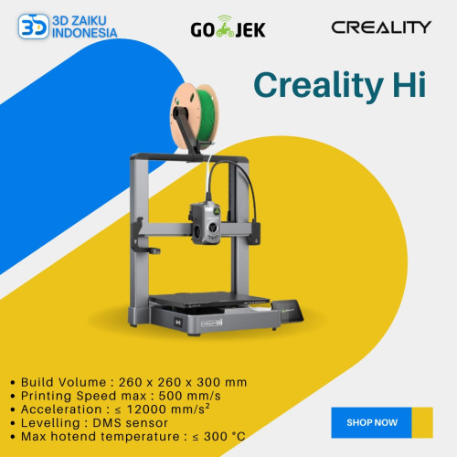 Creality Hi High Speed Auto Calibration All Metal 3D Printer with Camera Monitoring