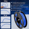 SUNLU 3D Filament Flexible TPU 95A Karet 1,75 mm Elastic Import USA  5.0