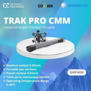 Freescan Trak Pro CMM 3D Scanner Industrial Grade Precision Portable