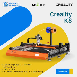 Original Creality K8 Letter Signage 3D Printer Large Size Dual Color All Metal Extruder with Autoleveling