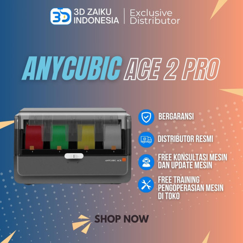 Anycubic ACE 2 PRO New Generation Mulitcolor Upgrade with Active Drying and Advanced Feed Retract Mechanism