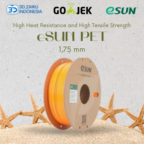 eSUN 3D Filament PET 1.75 mm High Heat Resistance and High Tensile Strength