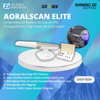 Aoralscan Elite Dental Intraoral Wireless 3D Scanner IPG Photogrammetry High Detail Ultra Fast Speed