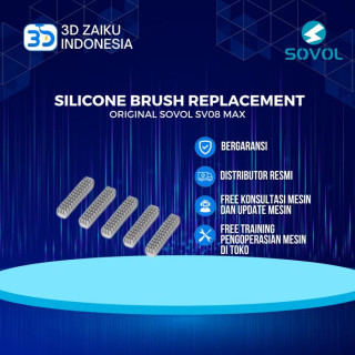 Original Sovol SV08 MAX Silicone Brush Replacement - Isi 5 Pcs