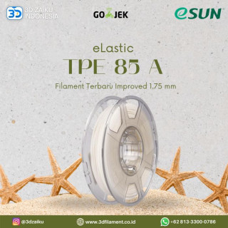 eSUN TPE 83A High Elasticity Flexible 3D Filament Terbaru Improved eLastic TPE Filament 1.75 mm